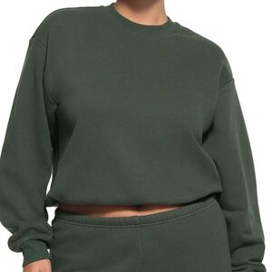 Skims Crewneck Sweatshirt- Spruce
